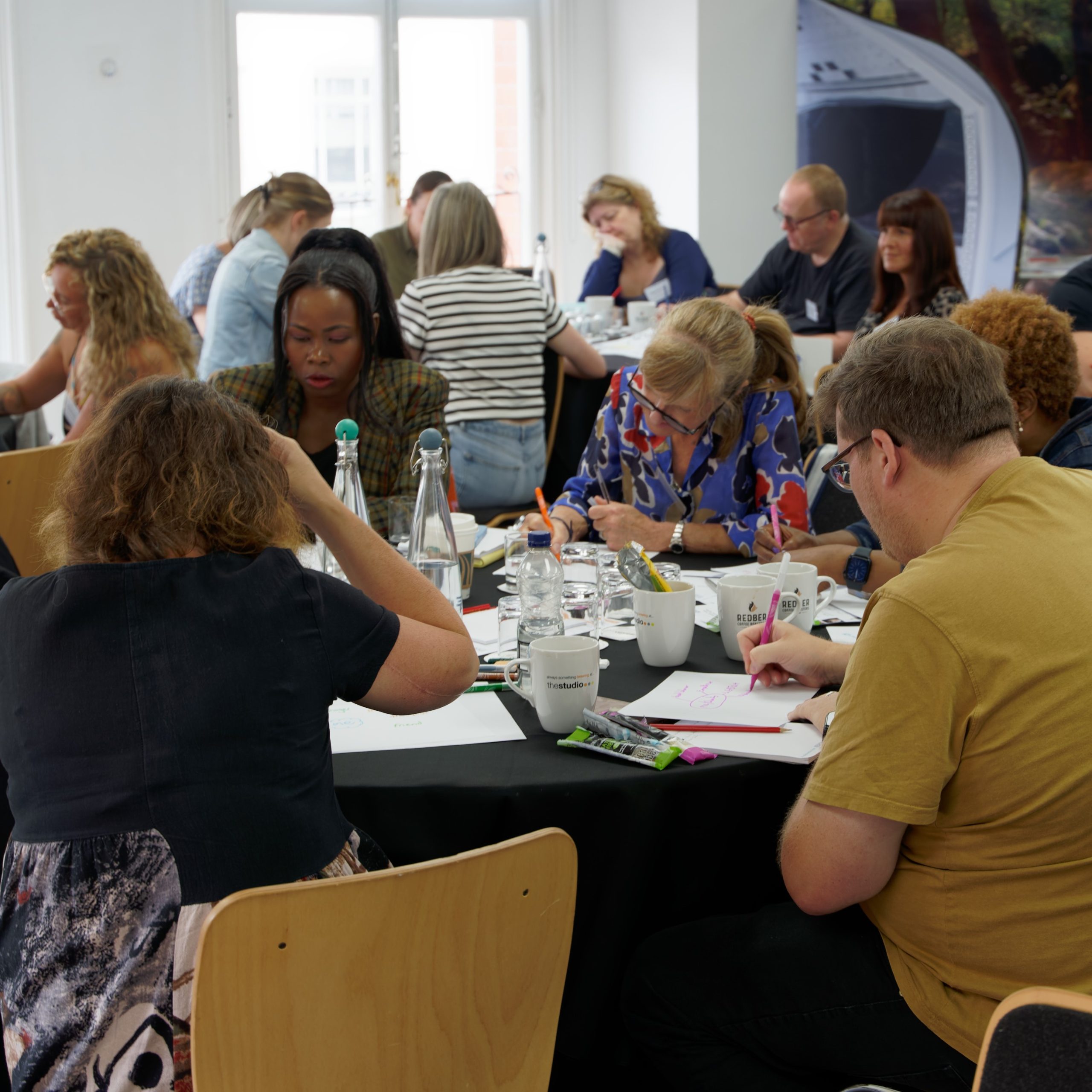 Leading Training Group in class